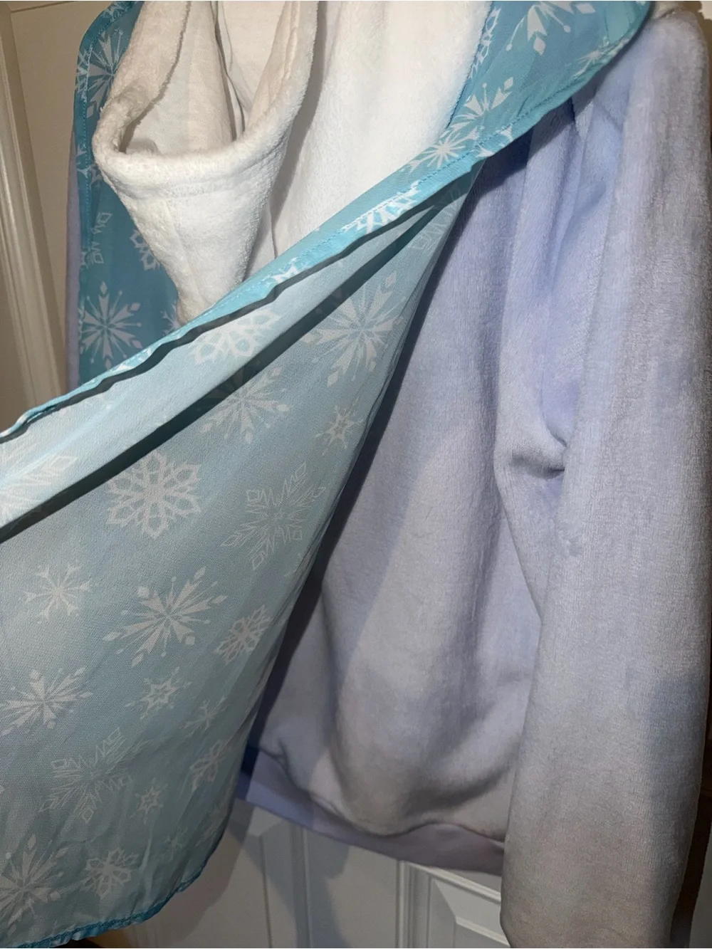 Disney Frozen Girls Elsa Hooded Fleece Jacket